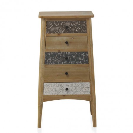 Sinfonier de abeto estilo rústico vintage  48x35x100h