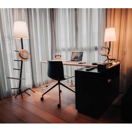 Lámpara de mesa diseño serie Centipede negro