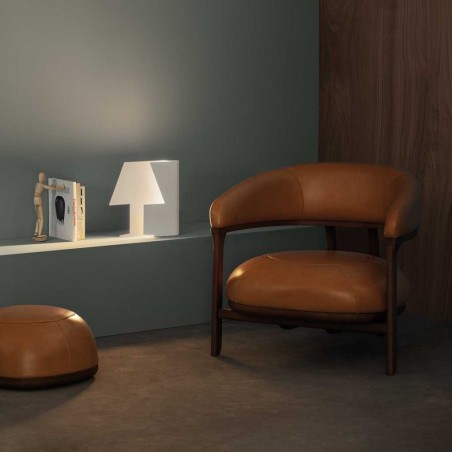 Lámpara de mesa LED diseño Book 23cm