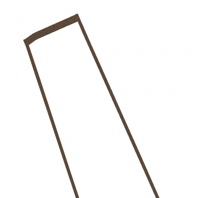 Lámpara de pie Minimal luz LED tono savia