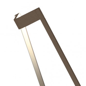 Lámpara de mesa Minimal tono savia con luz LED 2