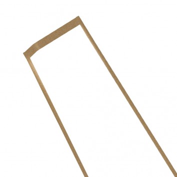 Lámpara de pie Minimal tono dorado con luz LED 2