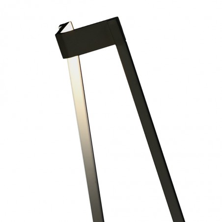 Lámpara de mesa Minimal tono dnegro con luz LED