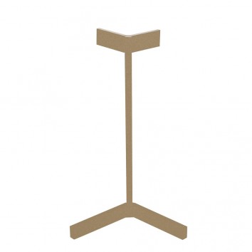 Lámpara de mesa Vector tono dorado con luz LED