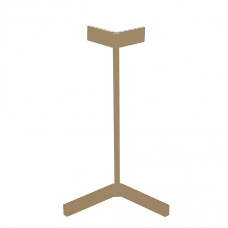 Lámpara de mesa Vector tono dorado con luz LED