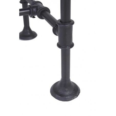 Escritorio de estilo industrial tubería de hierro 135x55x78h