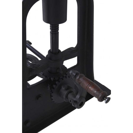 Mesa de arquitecto con asiento estilo industrial 80x70x78-103h