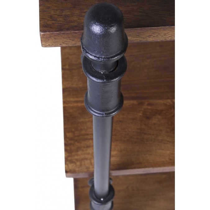 Aparador de estilo industrial tubería de hierro 160x45x95h