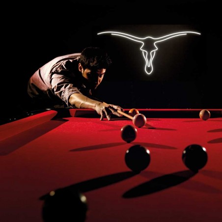 Cuadro diseño toro con luz LED integrada