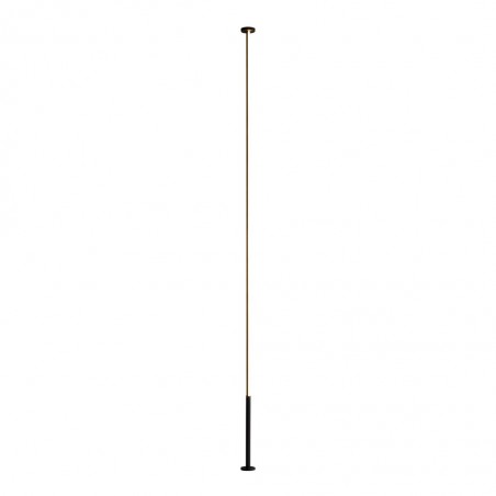 Lámpara de pie LED altura ajustable techo-suelo