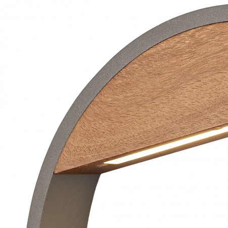 Aplique pared exterior LED Cycle 32cm