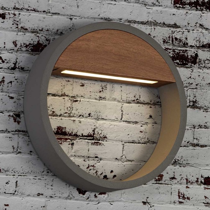 Aplique pared exterior LED Cycle 22cm Aplique pared exterior LED Cycle 22cm