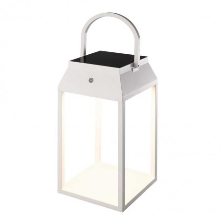 Farol portátil LED recargable serie Sapporo blanco 36cm