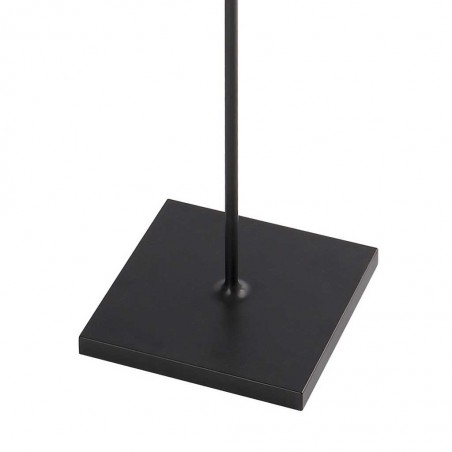 Lámpara pie portátil con LED serie K2 negro