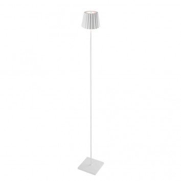 Lámpara pie recargable con LED serie K2 blanco