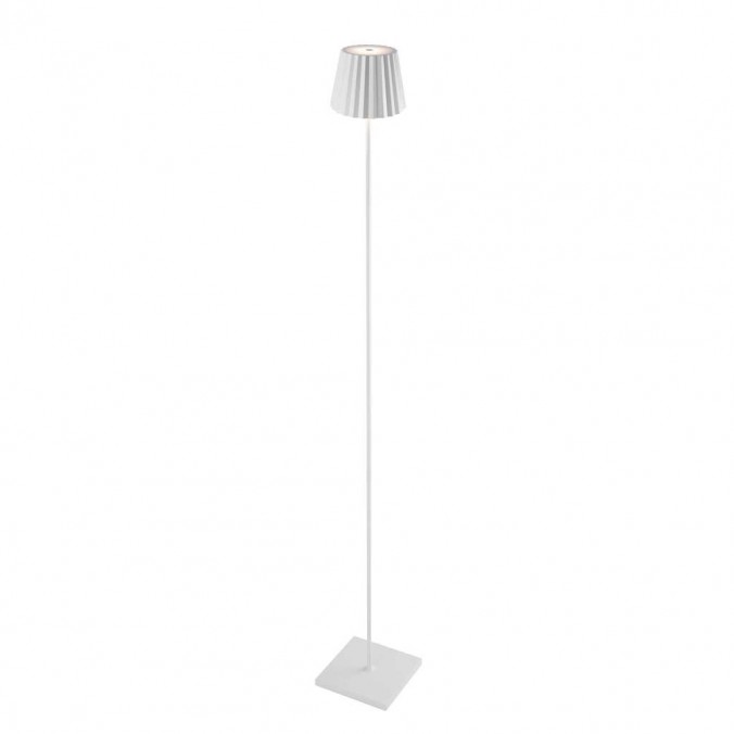 Lámpara pie recargable con LED serie K2 blanco