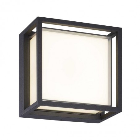 Plafón de exterior LED pared o techo serie Chamonix gris