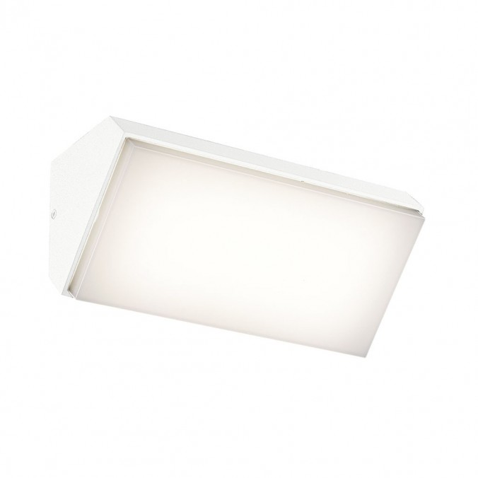 Aplique de pared horizontal LED serie Solden blanco