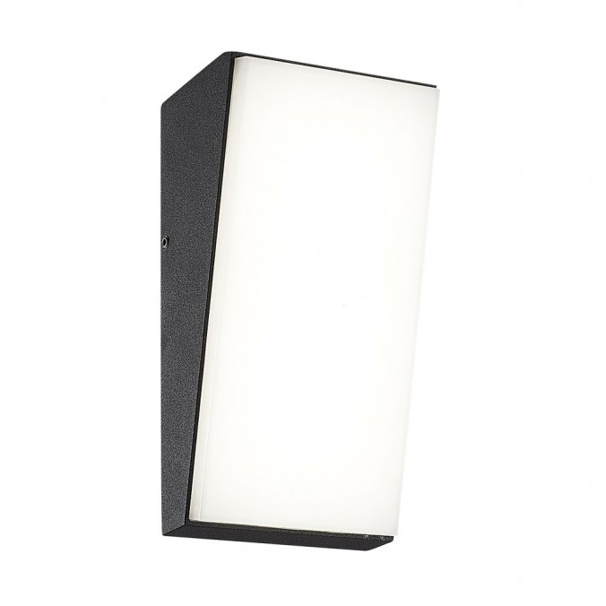 Aplique de pared vertical LED serie Solden gris