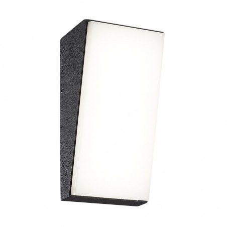 Aplique de pared vertical LED serie Solden gris