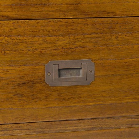 Cajonera en escalera derecha estilo colonial mindi 70x35x70h