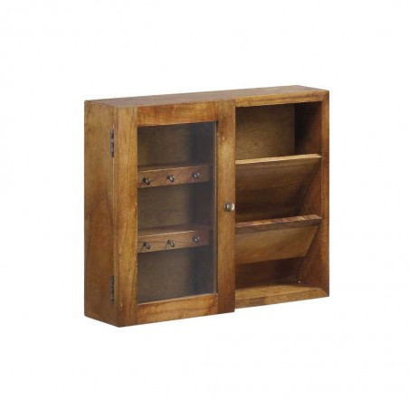 Mueble de pared para llaves y cartas mindi 50x10x40h