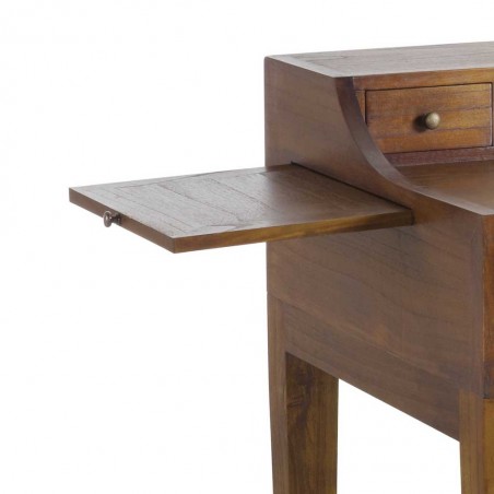 Escritorio con 6 cajones de esilo colonial mindi 125x70x78h