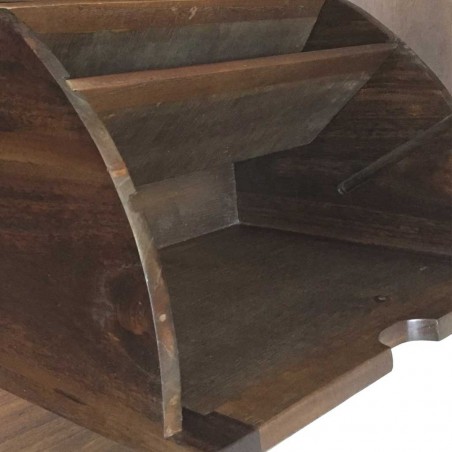 Armario con 3 cajones y zapatero estilo colonial mindi 108x50x200h