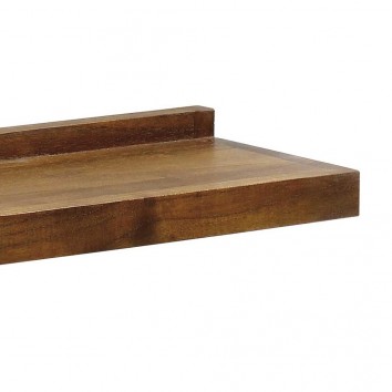Estanteria de pared madera mindi 115x25cm 2