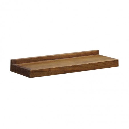 Estanteria de pared madera mindi 75x25cm