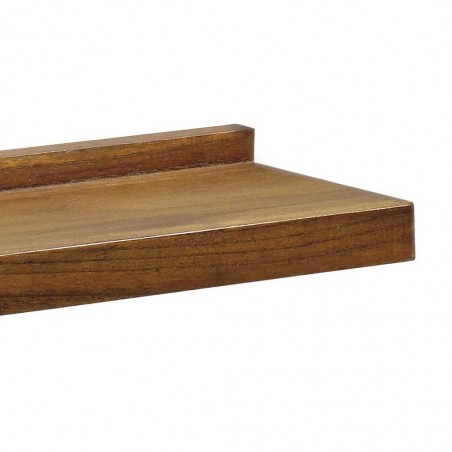 Estanteria de pared madera mindi 75x25cm
