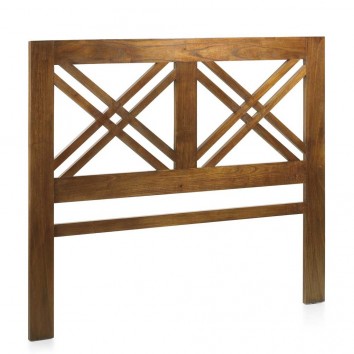 Cabezal de estilo colonial madera mindi 165x140h