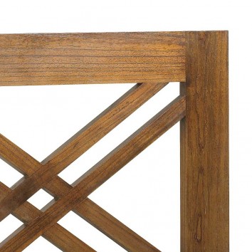 Cabezal de estilo colonial madera mindi 100x140h 2