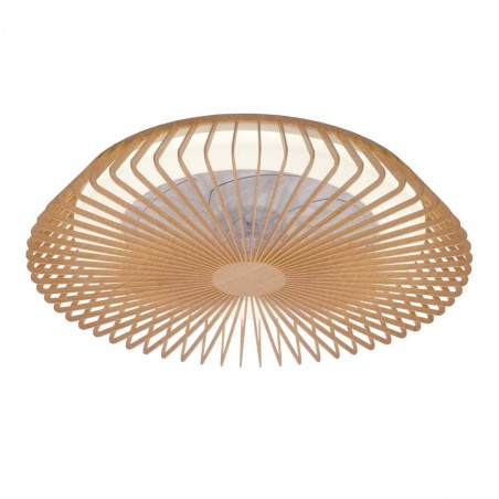 Ventilador de techo con luz LED Himalaya Wood