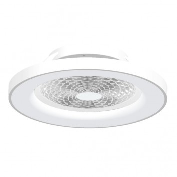 Ventilador de techo con luz LED Tibet White