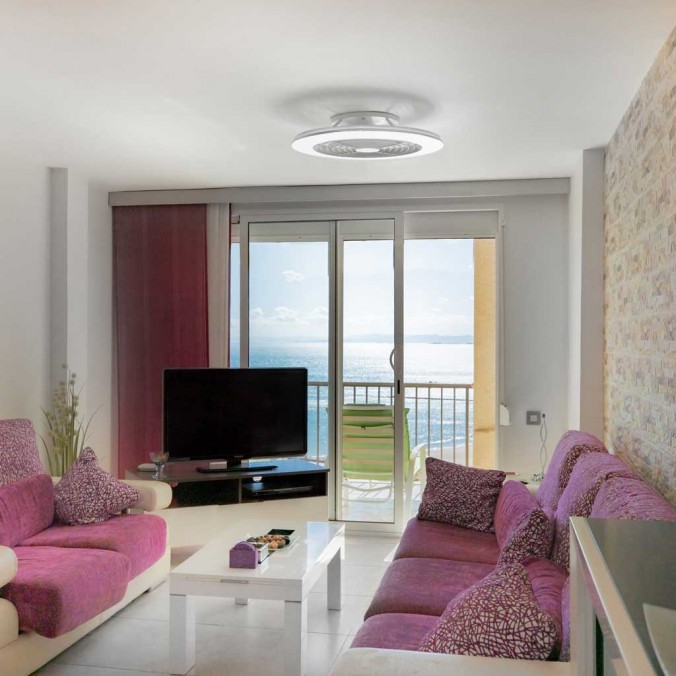 Ventilador de techo con LED Alisio XL White