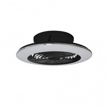 Ventilador de techo con LED Alisio mini Black