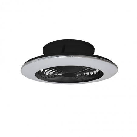 Ventilador de techo con LED Alisio mini Black