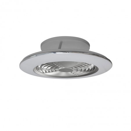 Ventilador de techo con LED Alisio mini Silver