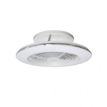 Ventilador de techo con LED Alisio mini White