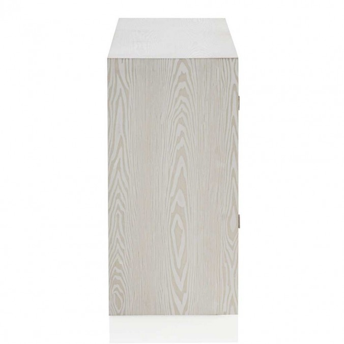 Aparador 3 cajones trama relieve de estilo vintage 105x40x80h