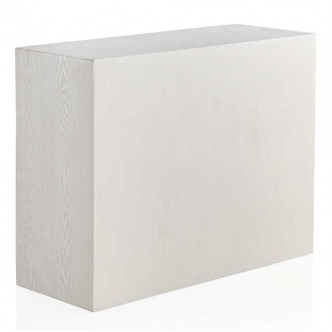 Aparador 3 cajones trama relieve de estilo vintage 105x40x80h