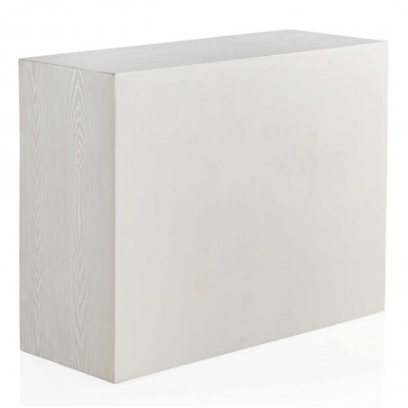 Aparador 3 cajones trama relieve de estilo vintage 105x40x80h