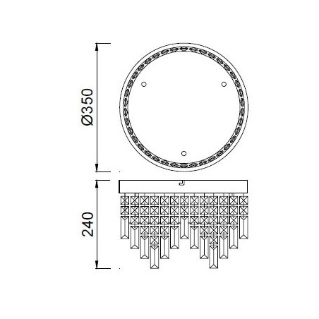 Plafón techo LED 18W KAWAI-2