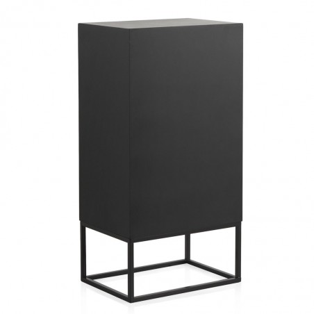 Sinfonier 4 cajones de hierro y abeto reciclado 48x35x71h