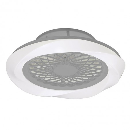 Ventilador de techo 62cm con LED Boreal Silver
