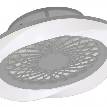 Ventilador de techo 62cm con LED Boreal Silver