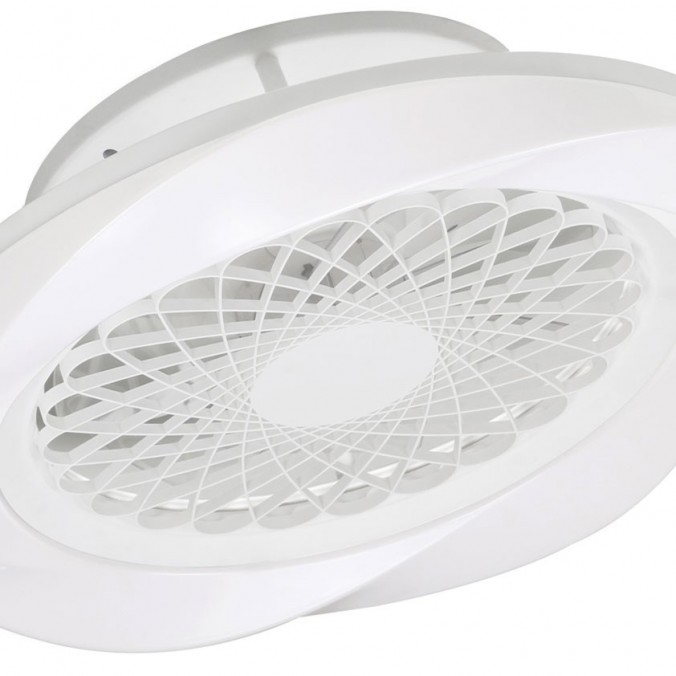 Ventilador de techo 62cm con LED Boreal White