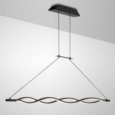 Lámpara techo LED SAHARA 36W forja