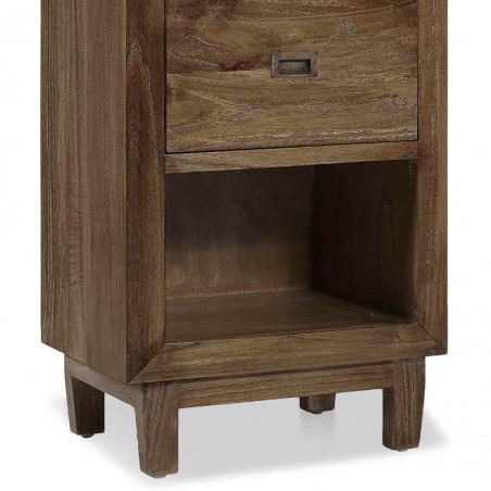 Sinfonier estilo rústico madera maciza 4 cajones 55x40x125h